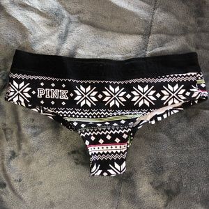 VS Pink Low Rise Cheekster NEW